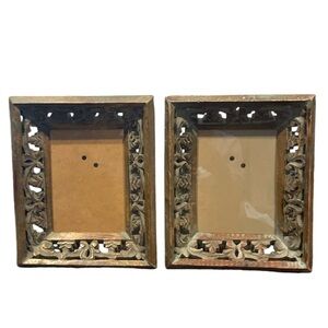 2 Shiraleah Marais 5" X 7" Picture Frame, Green - unused